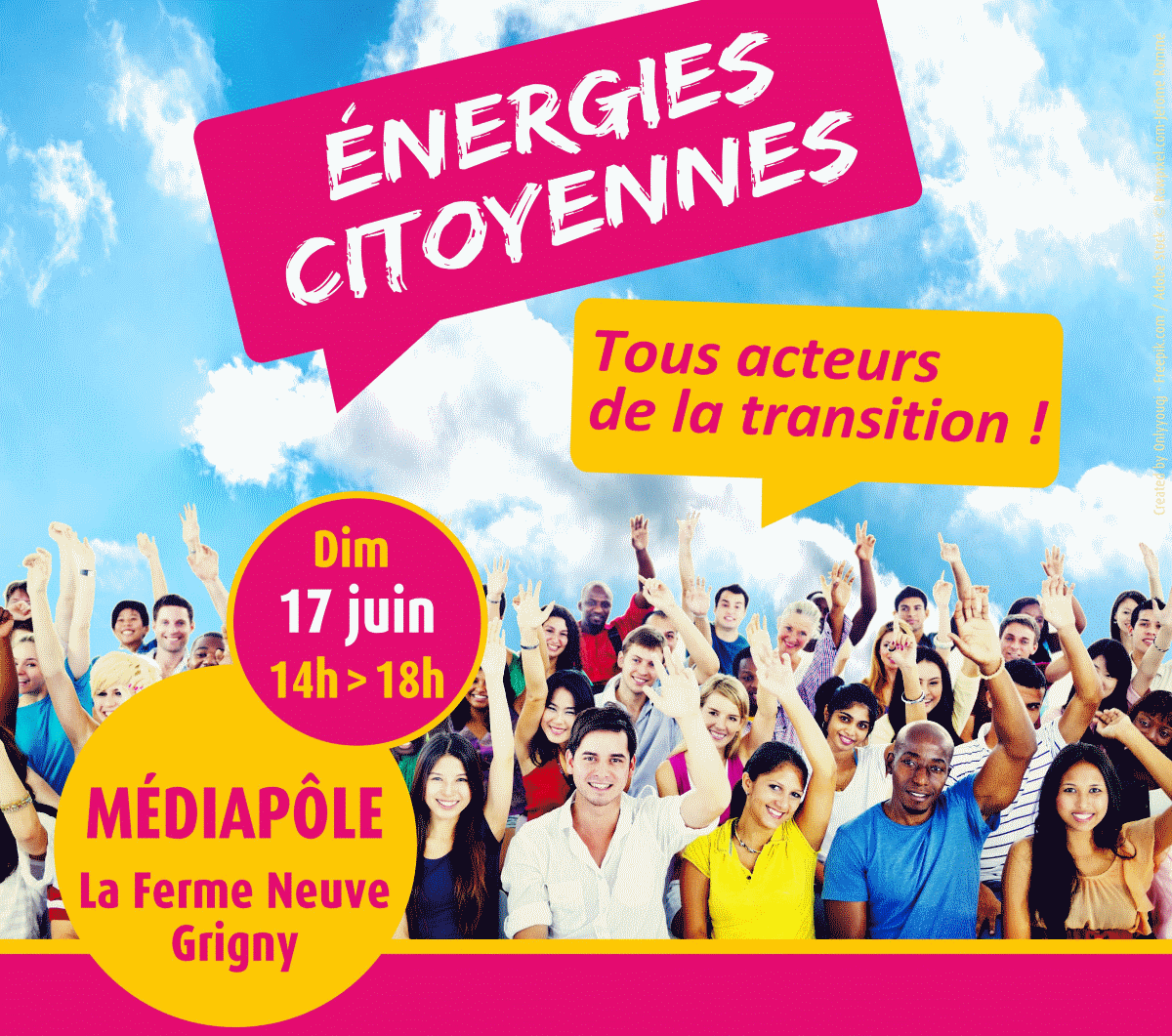 Energies Citoyennes – Evenement le 17 Juin à Grigny